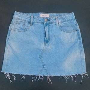 Pacsun Jean Skirt